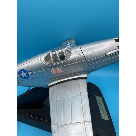 P-51 Mustang Fighter Aircraft Telephone Desk Phone Plane By Telemania - Picture 6 of 16